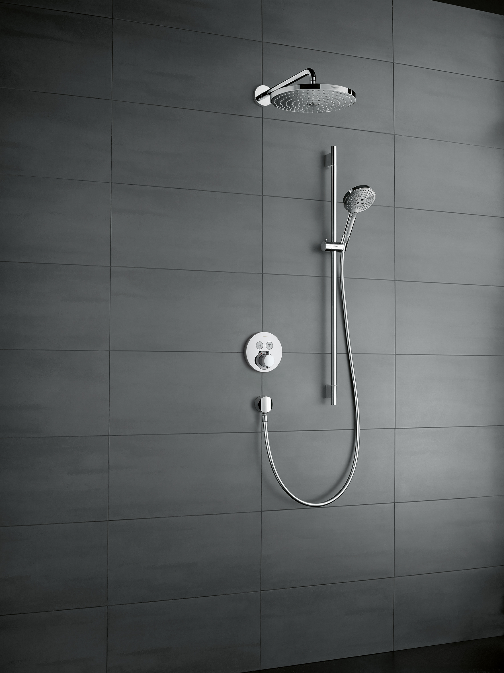 Duchas y griferías para hotelería ShowerSelect Hansgrohe Tradem