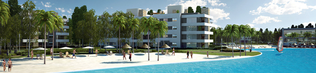 Diseño de condominios de categoría – Lagoon – Lanzamiento de Estilo Pilar