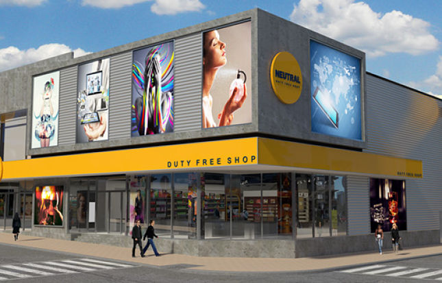 Diseño de locales Free Shop en frontera - Neutral - Melancia Mall - Ariaudo _ Asoc.2