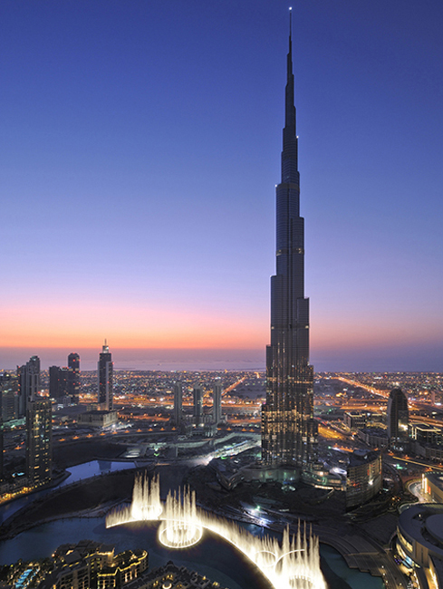 La torre más alta del mundo – BURJ KHALIFA DUBAI