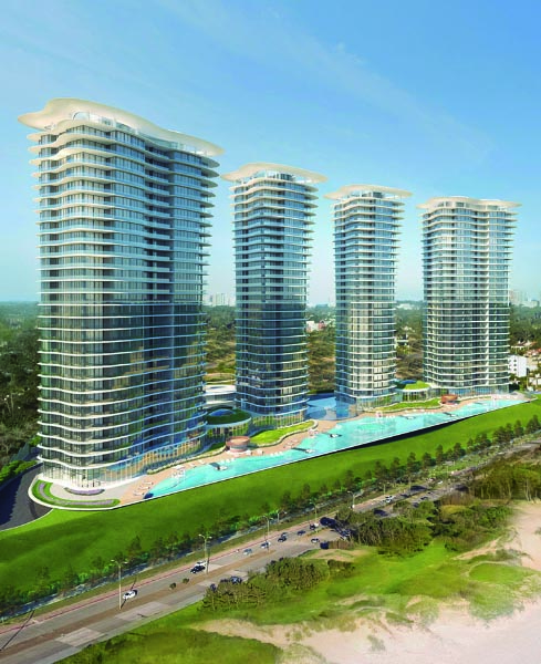 Complejo residencial de lujo en Punta del Este – FENDI Château Residences