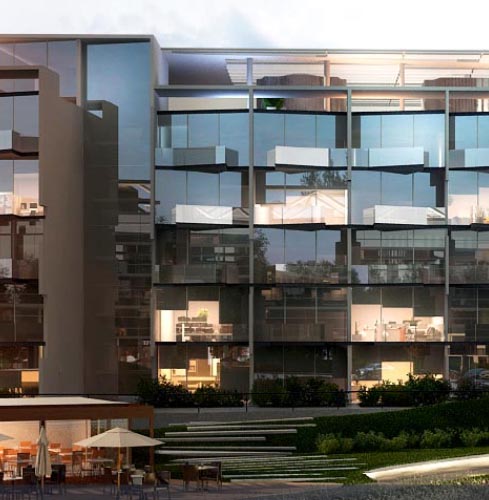 Complejo residencial para profesionales en Pilar –  STUDIOS work – life