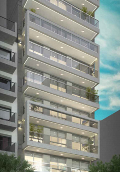 Edificio residencial de categoría en Av Olazábal – ENPOZOS.COM
