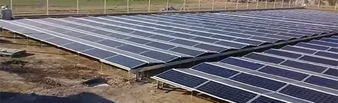 Montaje de Parques solares fotovoltáicos Sistema PEG – Huanguelén – Renoba Solar