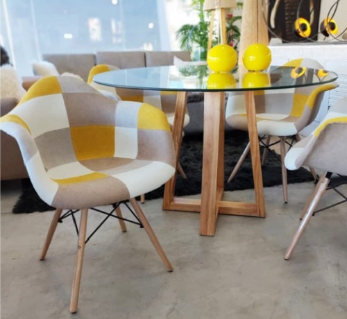 Mesas y sillas modernas – Mendiolaza – Champagne deco