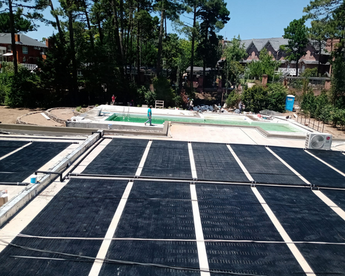 Climatización de piscinas con energía solar 