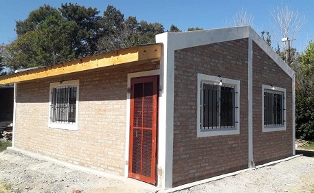 construcción de casas de ladrillo