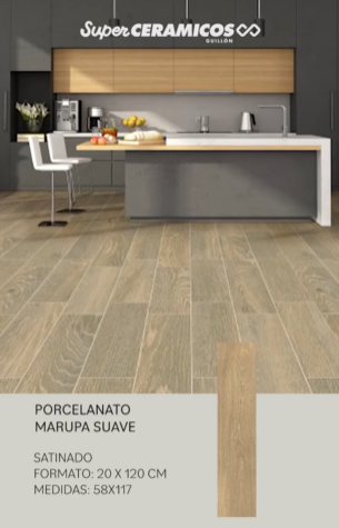 PORCELANATO SIMIL MADERA