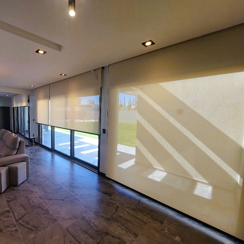 Cortinas Roller Dobles Black Out y Screen