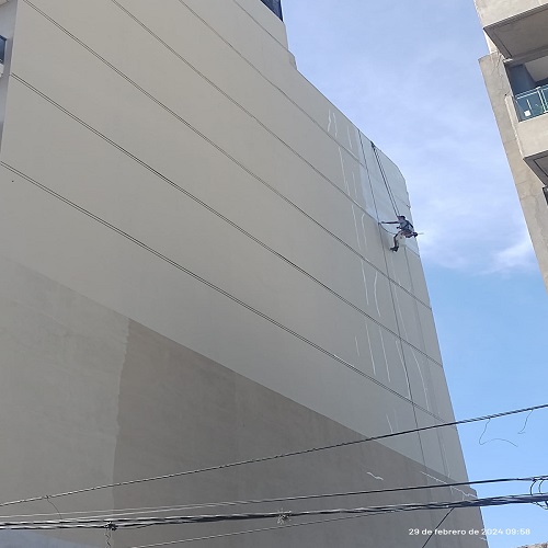Impermeabilización de medianera 